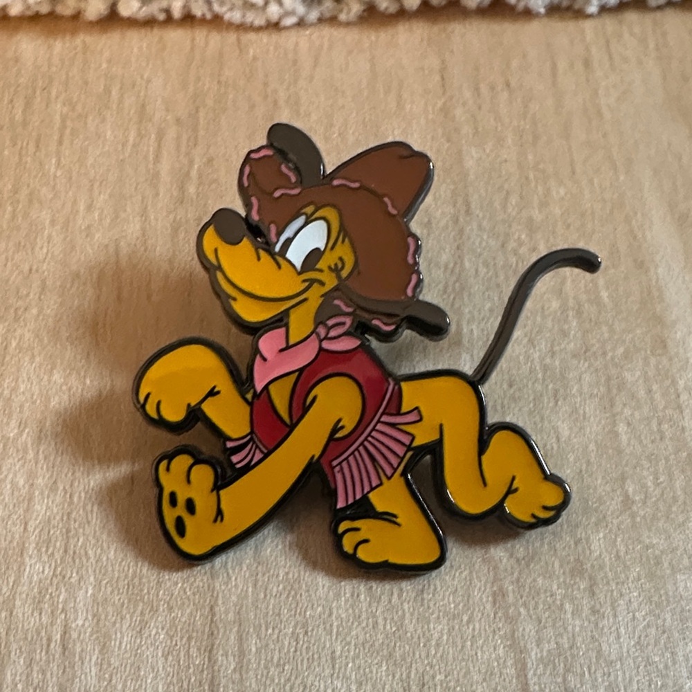 Disney Cowboy Pluto Pin